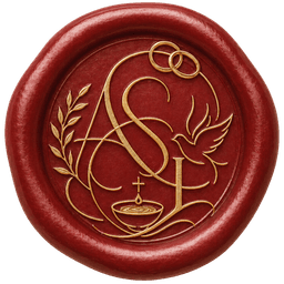 Wax seal logo